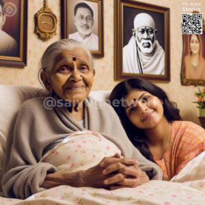 Sai Baba Heals Mother's Knee Pain